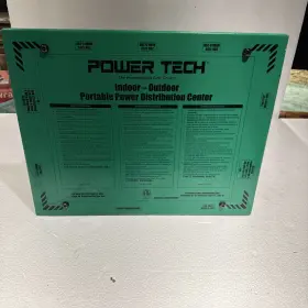 Power Tech D18511000gn Distribution Box 50 Amp 12 Outlet