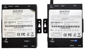 Quatech Sse-100d-ss Lot Of 2- Device Server 990-7003-02k2-g