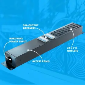 Raptor Power Systems Rps-pdu-cm-5 Minotaur Pdu - 415/240v Crypto Mining 92kw 24 Miner Capacity