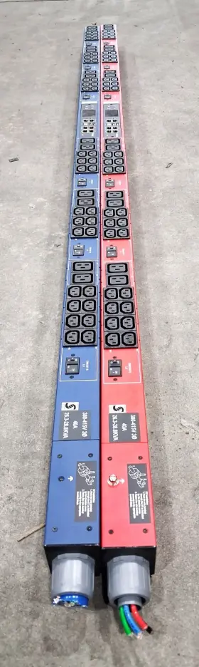 Raritan Px3-1077yu Lot Of 2 380 - 415v Rack Power Distribution Unit Untested