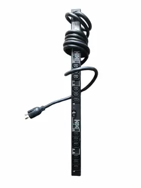 Spectrum 72a-130bmlen-02 Power Pdu 0u Rack Mount 12 C13 Strip 8ft Cord