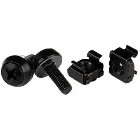 Startech Cabscrew1032 10-32 Server Rack Screws And Cage Nuts 50 Pk
