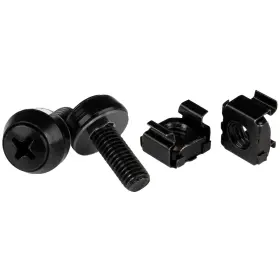 Startech Cabscrewm62b Startech.com M6 X 12mm Screws And Cage Nuts - 100 Pack Mounting