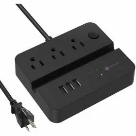 Teckin Pc30 Desktop Power Strip Surge Protector 1080joules 3 Usb Ports Ac Outlet Teckin Pc30 Desktop Power Strip Surge Protector 1080joules 3 Usb Ports Ac Outlet