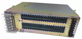 Tectrol Tcpr-3u-48-1436 Power Distribution Box With X4 Psus And Controller Module