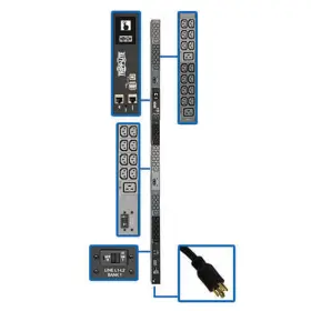 Tripp Lite Pdu3evn10l1530b New - 10kw 200-240v 3ph Gige Monitored Pdu