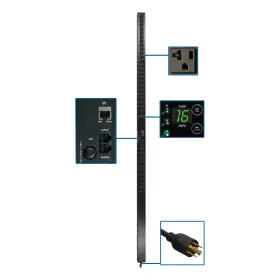 Tripp Lite Pdu3vn10l2120lv Pdu 36 X Nema 5-15/20r - 5.70 Kva Zero U Vertical