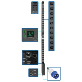 Tripp Lite Pdumv32hvnetlx - Eaton 7.7kw Single-phase Switched Pdu With Lx