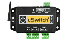 Uswitch Ip-sw2p Pro - Wifi/ethernet Web Controlled Relays And I/o