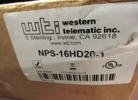 Western Telematic Nps-16hd20-1 Network Power Switch Pdu Dual 20a 120v