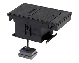 Wiremold Xb814c520bk Legrand 2-gang Outdoor Weatherproof Ground Box Assembly 20 Amp Duplex