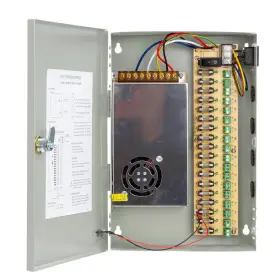 Xenocam 711221195801 18 Channel Port 12v Dc 20 Amp Amper With Glass Tube Fuse Distributed Power Su