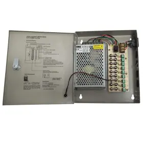 Yuarisx 702103336733 9 Channel/port Dc 12v 10a Security Camera Power Supply Distribution With Meta