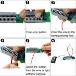 1x Power Distribution Board 2 Inputs 13 Pairs Output Without Screw Ac Dc Pcb008. Fixed Price $9.99.